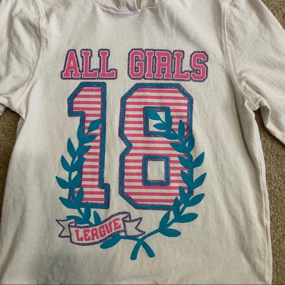 Children’s Place Long Sleeve Tee Hoodie Size 5/6 - Picture 3 of 5